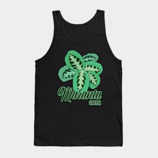 Maranta Green Tank Top